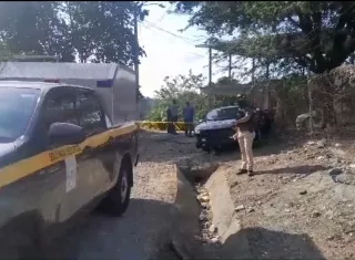 Hecho de sangre en Los Andes No.2, distrito de San Miguelito.  (Foto-Video: Landro Ortíz)