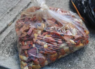 Chorizos en mal estado.