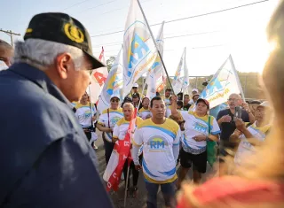  El candidato a vicepresidente José Raúl Mulino, realizó una visita a Las Mañanitas junto a su esposa, Maricel de Mulino, y el presidente del partido Alianza y candidato a diputado, José Muñoz, así como Margarita Vásquez, candidata a representante