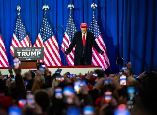 Expresidente Donald Trump. EFE / Archivo