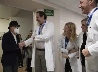 Doctor Ernesto Casis, tiene un nuevo pulmón. EFE