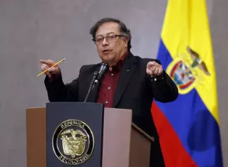 presidente de Colombia Gustavo Petro. Foto: EFE / Archivo