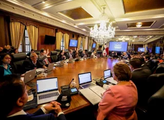Reunión del Consejo de Gabinete.