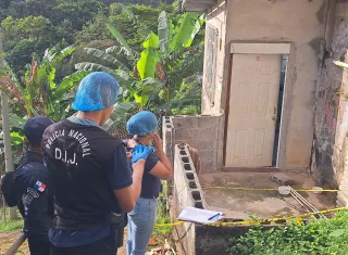 Escena del nuevo crimen.