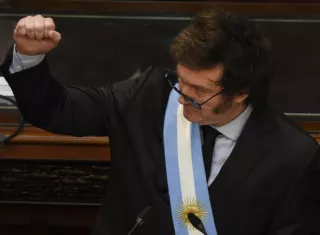 El presidente de Argentina, Javier Milei. EFE