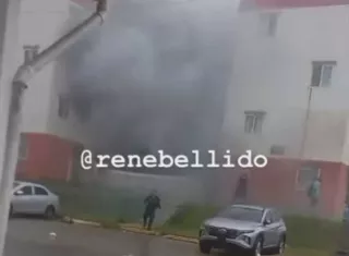 Candela en una de los apartamentos de Altos de Los Lagos. (Foto: René Bellido)