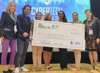 Ganadores del concurso Techprendedores.