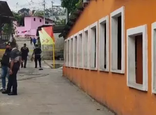 Vista general del lugar en donde ocurrió el hecho.