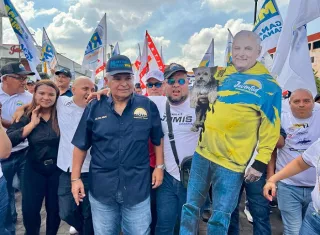 El candidato presidencial, José Raúl Mulino, trasladó este fin de semana su gira nacional a la provincia de Chiriquí.