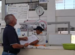 Monitoreo en el Mercado del Marisco 
