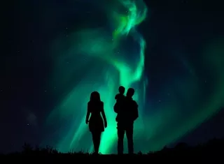  La tromenta geomagnética brinda la posibilidad de avistamiento de auroras boreales en latitudes insólitas. Imagen ilustrativa / Pixabay