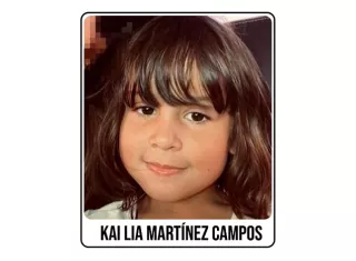 Kai Lia Martínez Campos, de 5 años, desaparecida.