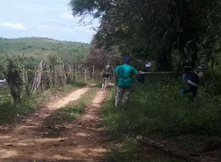 Vista general de la escena del crimen ocurrido en el año 2021, en El Cocla.