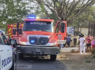 Testigos indicaron haber escuchado una explosión en él área.