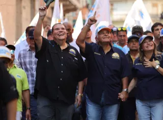 Sergio &quot;Chello&quot; Galvez y José Raúl Mulino 