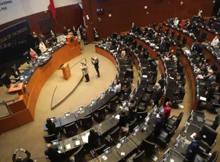 Cámara de Senadores, en Ciudad de México (México). EFE