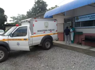 Morgue judicial, ubicada en David, provincia de Chiriquí.