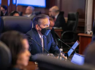 Presidente de Panamá, Laurentino Cortizo.