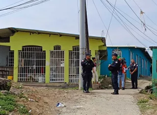Escena del hecho de sangre en Samaria.  (Foto: Landro Ortiz)