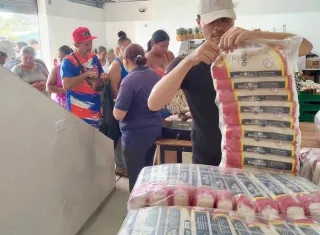 Hasta el 19 de abril, el total de arroz vendido en las Agro Tiendas del IMA fue de 1 millón 512 mil 740 libras.