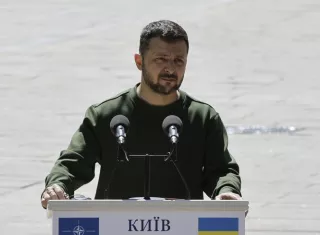 Presidente ucraniano, Volodímir Zelenski. EFE