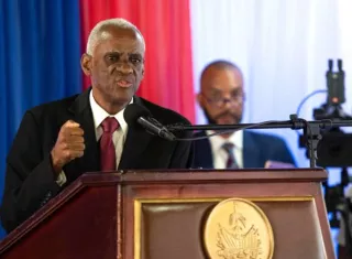 Edgard Leblanc Fils es el nuevo presidente del Consejo Presidencial de Transición. EFE / Archivo