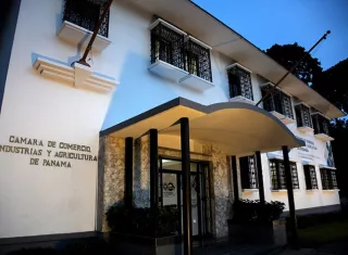 Sede la Cámara de Comercio de Panamá.