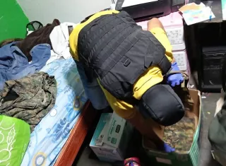 La Fiscalía Primera contra la Delincuencia Organizada y miembros del Senafront realizaron el allanamiento.