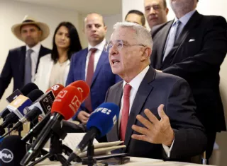 Expresidente colombiano Álvaro Uribe. EFE / Archivo