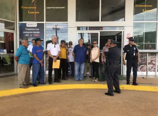 Jubilados y pensionados de las provincias de Herrera y Los Santos.