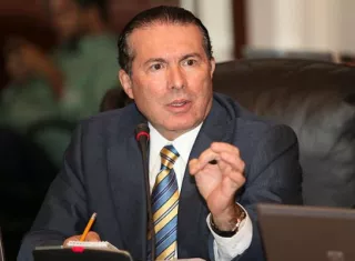 Roberto Henríquez, miembro del partido Cambio Democrático.