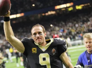 Drew Brees, quarterback de los New Orleans Saints. Foto: EFE