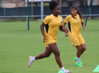 Entrenamientos de la Selección Femenina U-20 de Fútbol de Panamá. Foto: Fepafut