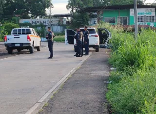 Escena del crimen ocurrido en El Coco, La Chorrera.
