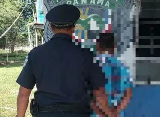 Un sujeto aprehendido por un caso de abuso sexual.