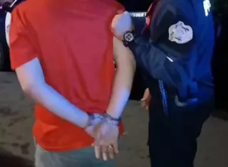 El herido y sospechoso de homicidio.