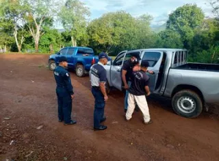 Traslado de la pequeña hacia un centro médico.