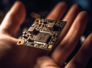 Los semiconductores son usados en productos electrónicos.