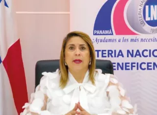 Directora General de la Lotería Nacional de Beneficencia, Saquina Jaramillo.