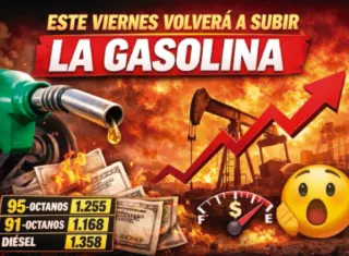 Desde este viernes sube otra vez la gasolina