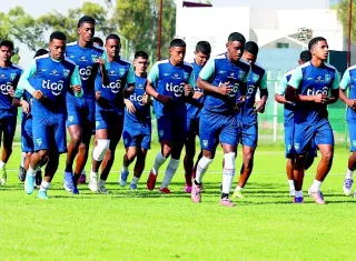 Entrenamiento de la Selección Sub-20 de Fútbol de Panamá con miras al juego de cuartos de final ante México.