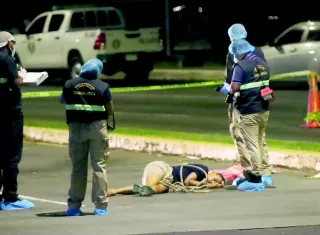 Los dos cadáveres fueron abandonados en puntos distintos del corregimiento de Parque Lefevre.