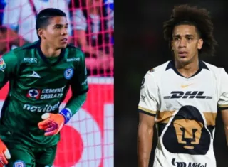 Kevin Mier (izq.) y Adalberto Carrasquilla.