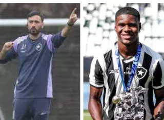 Davide Ancelotti (izq.), le dio la oportunidad al panameño Kadir Barría para que debutará en la primera división del fútbol brasileño.