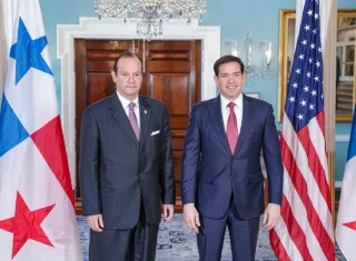 Marco Rubio (d) Y Javier Martínez-Acha.