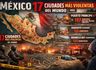 Ranking del terror: América domina lista de ciudades violentas.