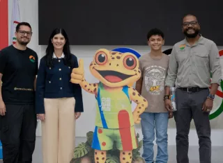 Ayer se hizo el anuncio oficial de la mascota de los juegos.