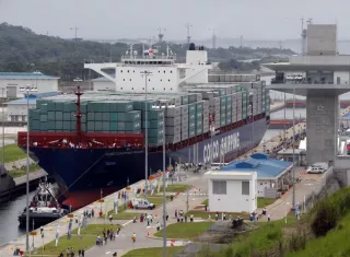 El Canal de Panamá.