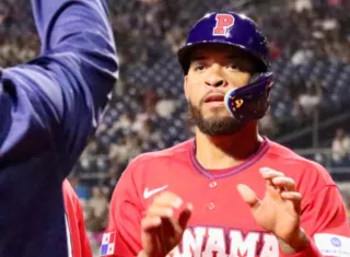 Edmundo Sosa, miembro de la Selección de Panamá en el Clásico Mundial de Béisbol.