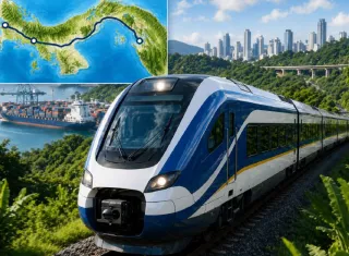 El Tren Panamá-David-Frontera está en fase de estudio.